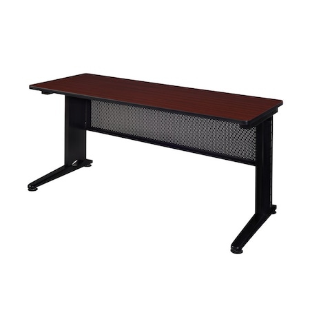 Fusion Training Tables, 72 W, 24 L, 29 H, Wood, Metal Top MPN:MFTT7224MH
