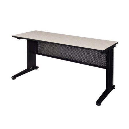 Fusion Training Tables, 72 W, 24 L, 29 H, Wood, Metal Top MPN:MFTT7224PL