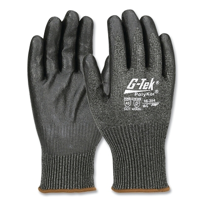Glove Black 13G Shell Black Nitrile Foam Grip M MPN:16-354/M