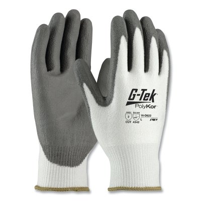 G-Tek Cr Wh Poly Blended Shell Gry Pu Ctg EN3 MPN:16-D622/S