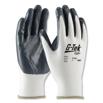 G-Tek Gp Gry Nit On Whny Coated Palm & Fingers MPN:34-225/M