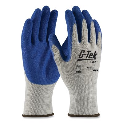 G-Tek 10G Gr Cot/Poly Shell BL. Latex Crinkle C MPN:39-1310/M