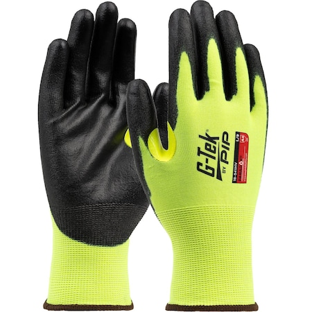 Gloves, Hi-Vis, Knit PolyKor Blend, PK12 MPN:16-541HV/M