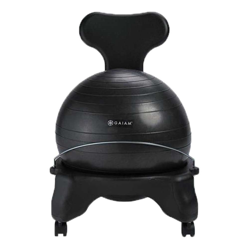 Gaiam Classic Balance Ball Chair, Black MPN:610-6002RTL