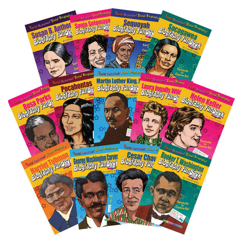 Gallopade Women and Minorities Set, Set of 15 Books MPN:GALFBSETWMK