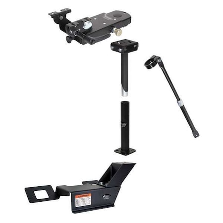 Computer Mount Kit, Black, Ford F250-F750 MPN:7170-0133