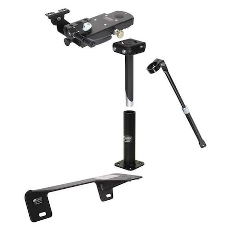 Computer Mount Kit, Steel, For Dodge Ram MPN:7170-0136