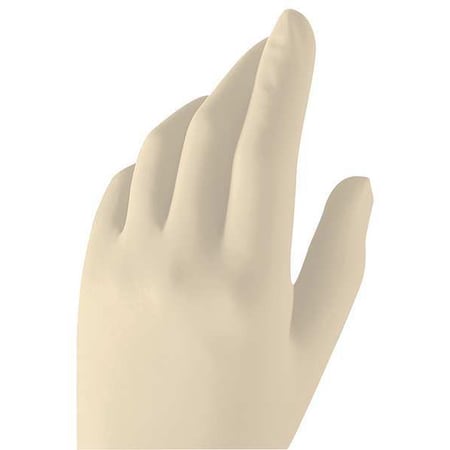 Disposable Gloves, 6.00 to 6.99 mil Palm, Neoprene, Powder-Free, S (7), 1 PR, White MPN:113668