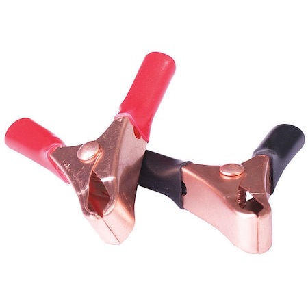 Copper Clad Insulated Battery Clamp, 10A, PK2 MPN:14-610