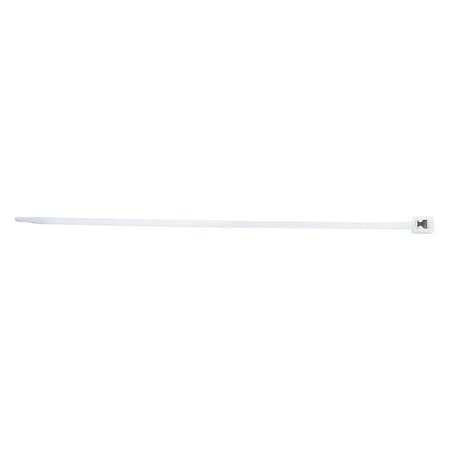 Cable Tie, 8 in L, 2 in Max Bundle Dia., Natural, Nylon 6/6, 50 lb Strength, 20 PK MPN:45-308SC
