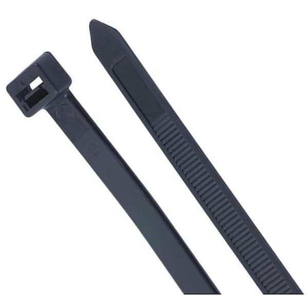 Cable Tie, 18 in L, 4.90 in Max Bundle Dia., Black, Nylon 6/6, 175 lb Strength, 10 PK MPN:45-518UVBN