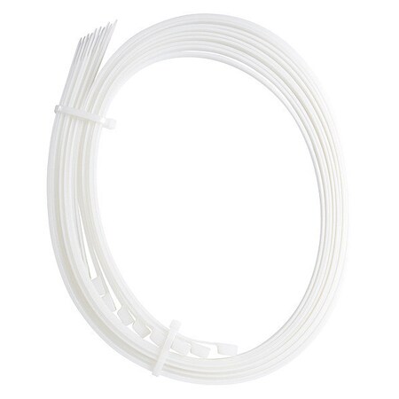 Cable Tie, 36 in L, 10.30 in Max Bundle Dia., Natural, Nylon 6/6, 175 lb Strength, 10 PK MPN:45-536SP