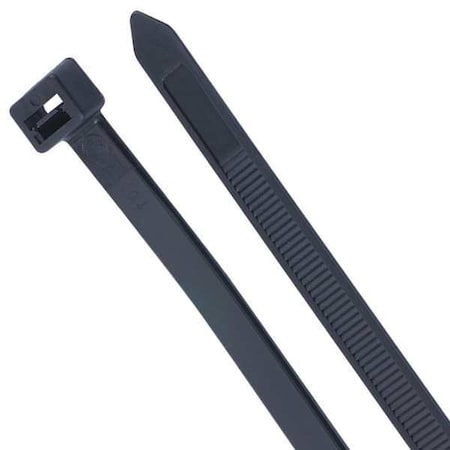 Cable Tie, 36 in L, 10.30 in Max Bundle Dia., Black, Nylon 6/6, 175 lb Strength, 10 PK MPN:45-536UVB