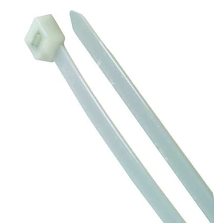 Cable Tie, 48 in L, 14.30 in Max Bundle Dia., Natural, Nylon 6/6, 175 lb Strength, 10 PK MPN:45-548