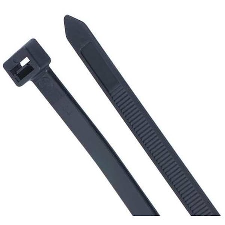 Cable Tie, 48 in L, 14.30 in Max Bundle Dia., Black, Nylon 6/6, 175 lb Strength, 10 PK MPN:45-548UVB