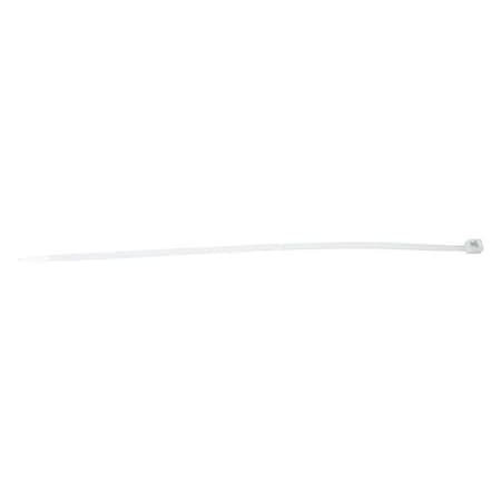 Cable Tie, 11 in L, 3 in Max Bundle Dia., Natural, Nylon 6/6, 50 lb Strength, 50 PK MPN:46-311SC