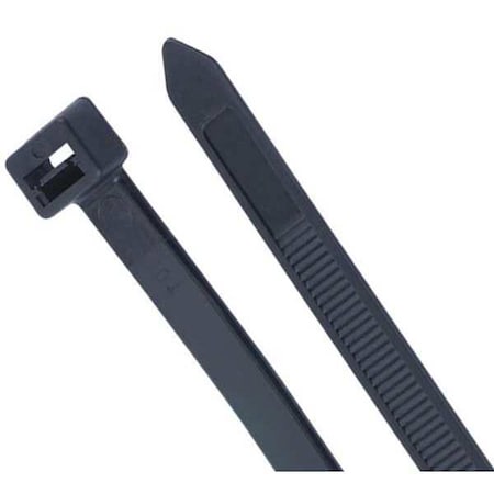 Cable Tie, 24 in L, 7 in Max Bundle Dia., Black, Nylon 6/6, 175 lb Strength, 50 PK MPN:46-424UVB