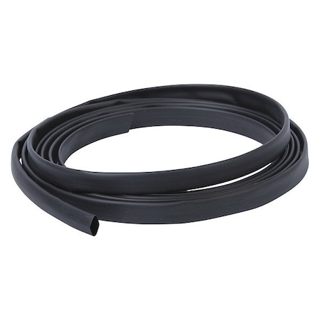 Heat Shrink Tube, Thin Wall, 2:1 I.D. Shrink Ratio, Black, 8 ft MPN:HST-101B