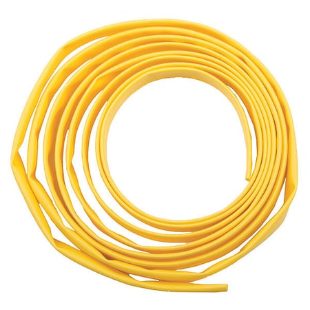 Heat Shrink Tube, Thin Wall, 2:1 I.D. Shrink Ratio, Yellow, 8 ft MPN:HST-102