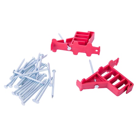 Multi-Cable Staple, Snap Lock, PK100 MPN:MCS-100W
