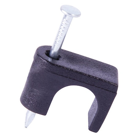 Coaxial Staple, Blk, 1/4