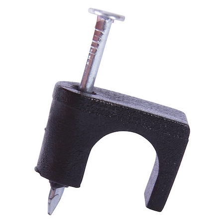 Coaxial Staple, Blk, 1/4