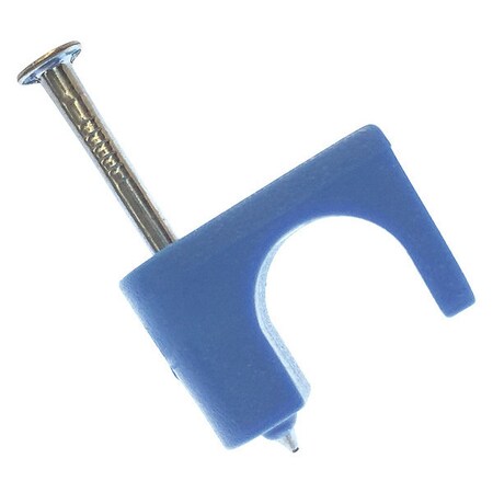 LowVolt Data Cable Stple, Blue, 1/4