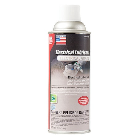 Electrical Lubricant Degreaser, 10 Oz Aerosol Can, Liquid, White MPN:GCD-005