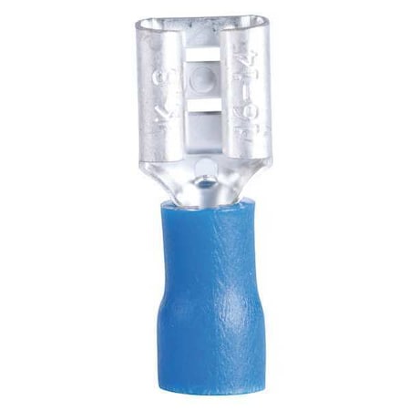 Disconnect, Female, 14 to 16AWG, Blue, PK100 MPN:10-143F