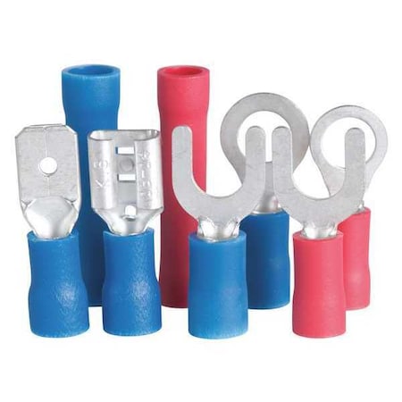 22-14 AWG Vinyl Wire Termination Kit 100 Piece PK100 MPN:10-170
