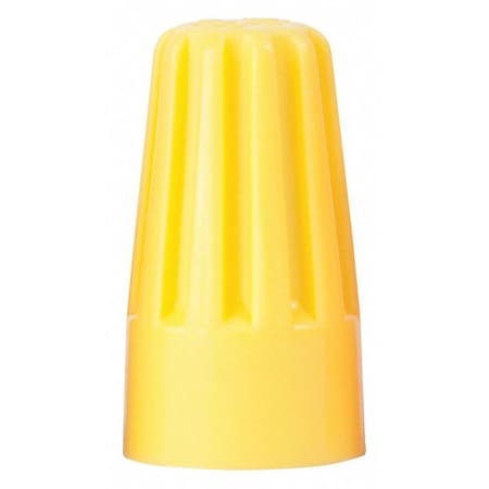 Twist-On Wire Connector, Yellow, 500 PK MPN:13-004