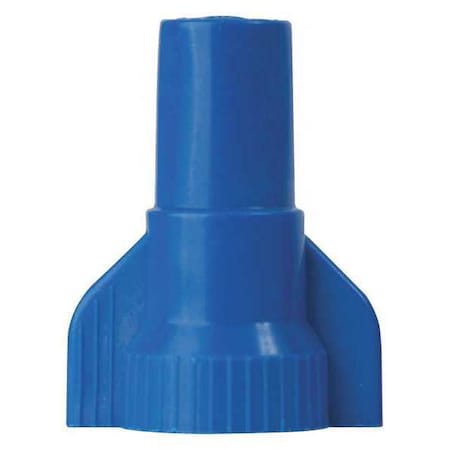 Twist-On Wire Connector, 6 AWG Max, Blue, thermoplastic Insulation, 100 PK MPN:13-089