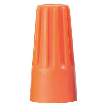 Twist-On Wire Connector, Orange, Polypropylene Insulation, 600 V, 300 PK MPN:16-003M
