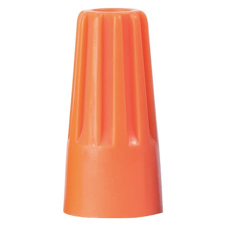 Twist-On Wire Connector, 14 AWG Max, Orange, Polypropylene Insulation, 50 PK MPN:17-003