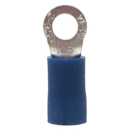 Ring Terminal, #4 to #6 Stud Size, 14 AWG, 22 PK MPN:20-103