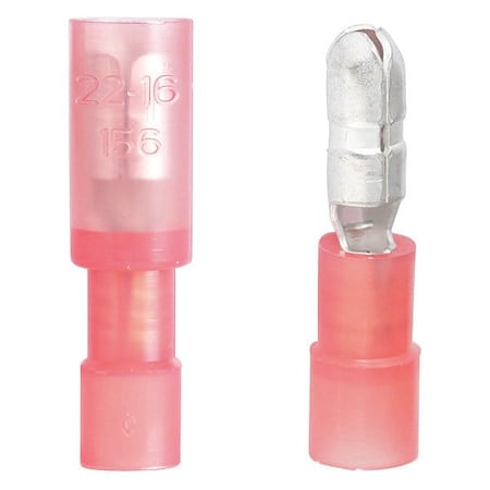 Butt Splice Wire Connector, 16 AWG Max, 10 PK MPN:20-161PN