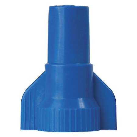 Twist-On Wire Connector, 6 AWG Max, Blue, thermoplastic Insulation, 10 PK MPN:25-089