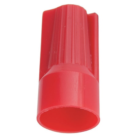 Twist-On Wire Connector, 10 AWG Max, Red, Nylon Insulation, 25 PK MPN:25-2G2