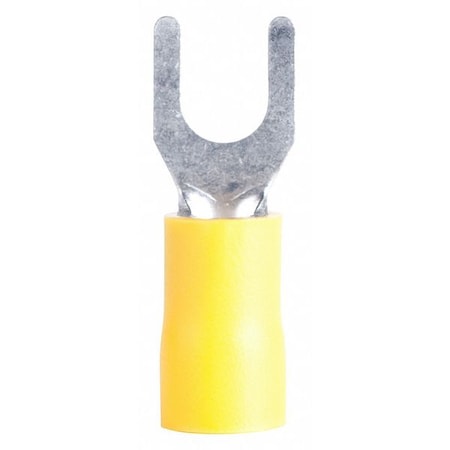 Fork Terminal, #8 to #10 Stud Size, 10 AWG, 600 V, 5 PK MPN:75-116