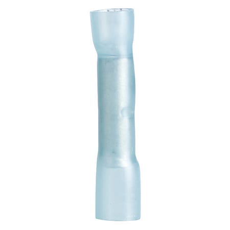 Butt Splice Wire Connector, 14 AWG Max, Blue, 7 PK MPN:AMT-4123
