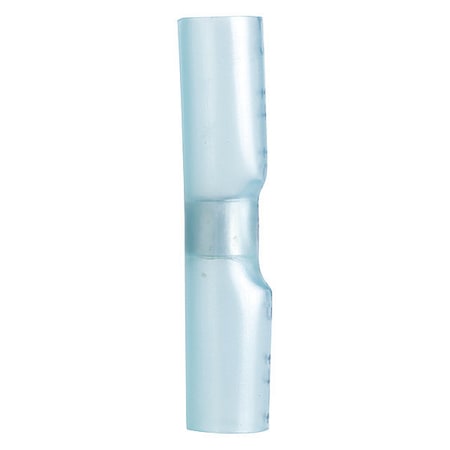 Butt Splice Wire Connector, 14 AWG Max, Blue, 600 V, 5 PK MPN:AMT-5123