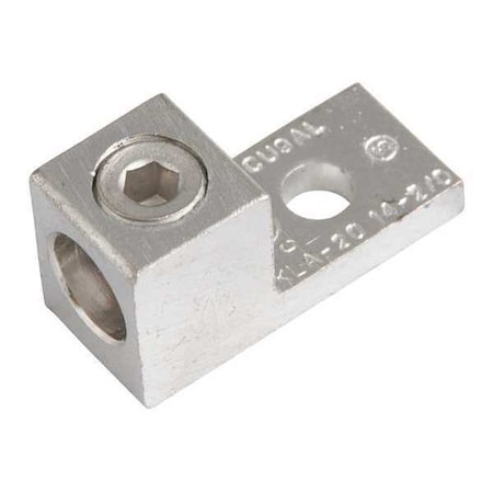 Mechanical Lug, 2/0 AWG Max, 1 Conductor, Aluminum MPN:GTA-2/0