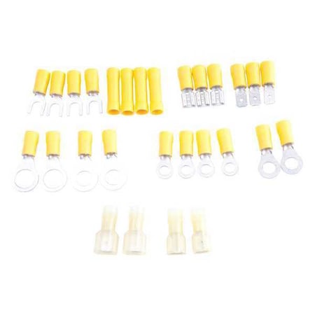 Wire Terminal Kit, 10 AWG, 600 V, Yellow, 28 PK MPN:TK-1210