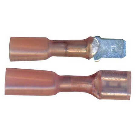 Terminal, Crimp/Solder/Shrink, Red, PK6 MPN:XTM-220