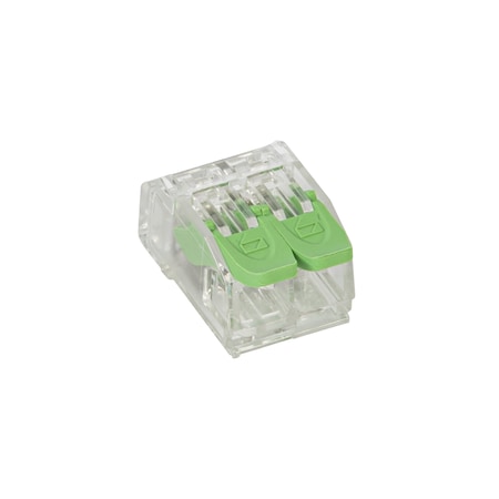 Two Port LeverGard Lever Wire Conn, PK 10 MPN:19-PCL2