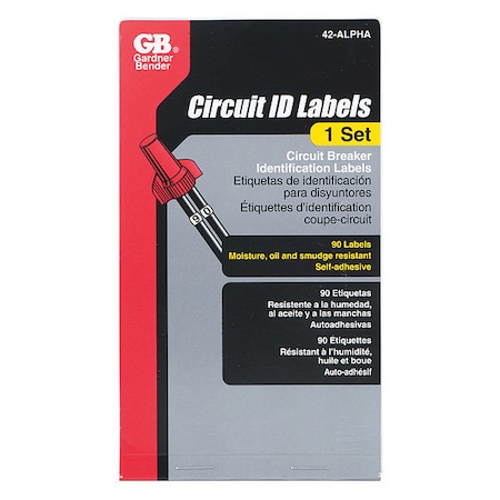 Circuit Breaker Box, Marker Book MPN:42-ALPHA