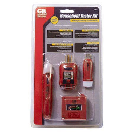 Electrical Tester Kit 5 Pieces MPN:GK-5