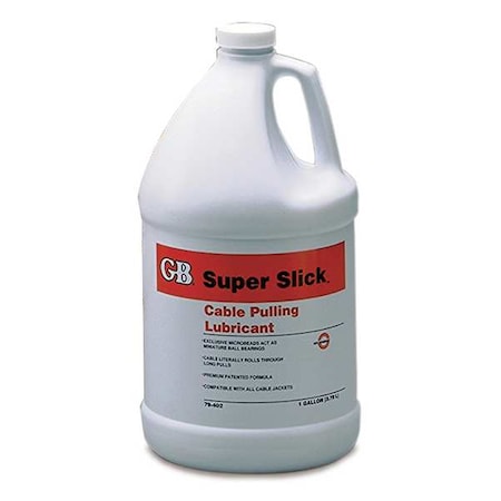 General Purpose Lubricant, 1 gal, Jug, Water Base, 200 Degrees F Max Op Temp, White MPN:79-402