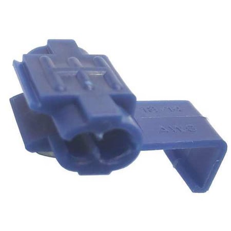 Tap Splice, 14 to 18 AWG, Blue, PK25 MPN:10-100N