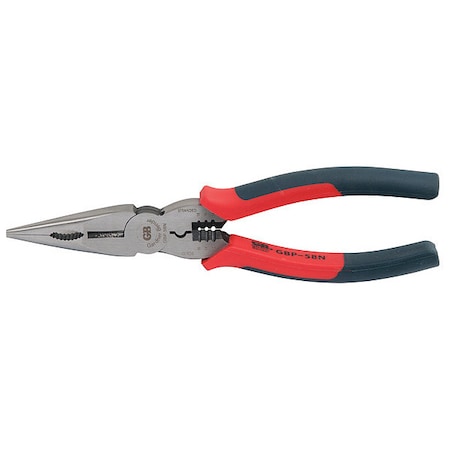 Long Nose Pliers, ArmorEDGE, Pro Grade MPN:GBP-58N